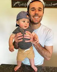 Daniel LaBelle with his son