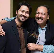 Ali Abbas with his father