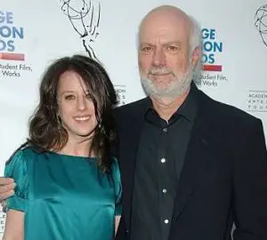 James Burrows with his daughter