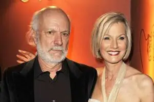 James Burrows with his sister