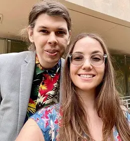 Matthew Cardarople with his wife