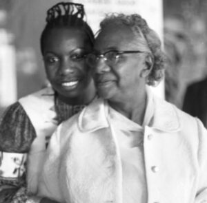 Nina Simone with her mother