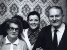 Brenda Blethyn with her parents