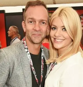 Holly Willoughby with her husband