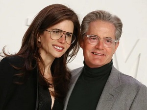 Kyle Maclachlan with his wife Desiree