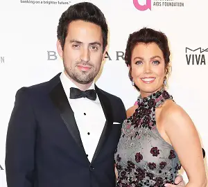 Bellamy Young with her ex-boyfriend Ed Weeks