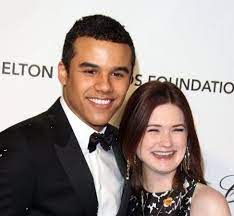 Bonnie Wright with her ex-boyfriend Jacob