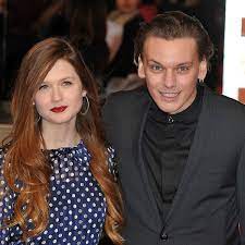 Bonnie Wright with her ex-boyfriend Jamie