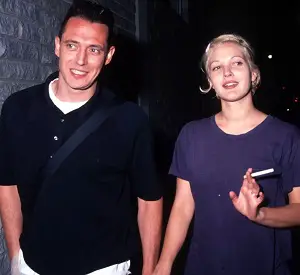 Drew Barrymore with her ex-husband Jeremy