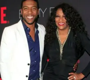 Jocko Sims with his mother
