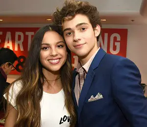 Olivia Rodrigo with her ex-boyfriend Joshua