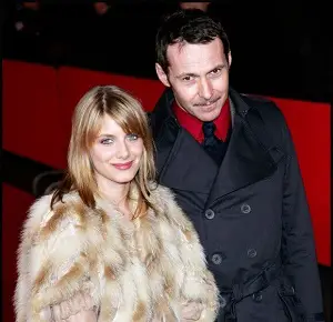 Melanie Laurent with her husband Julien