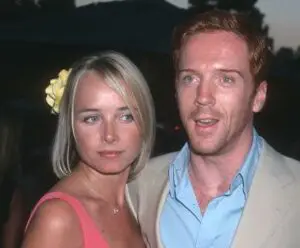 Damian Lewis with his ex-girlfriend Katie