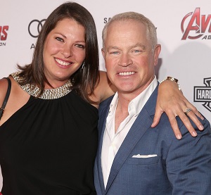 Neal Mcdonough with his wife