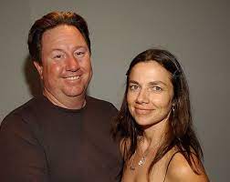 Justine Bateman with her husband Mark