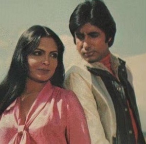 Amitabh Bachchan with his ex-girlfriend Parveen