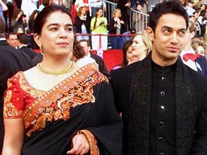 Aamir Khan with his ex-girlfriend Reena