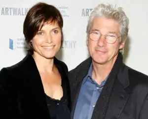 Carey Lowell with her ex-husband Richard