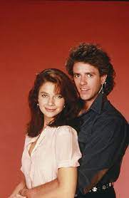 Justine Bateman with her ex-boyfriend Scott