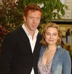 Damian Lewis with his ex-girlfriend Sophia