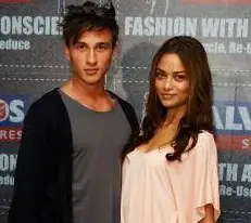Shanina Shaik with her ex-boyfriend Tom