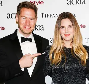 Drew Barrymore with her ex-husband Will