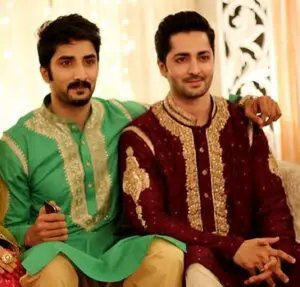 Danish Taimoor with his brother