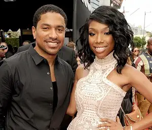 Brandy with her husband