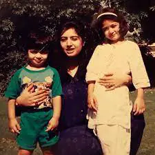 Atiqa Odho with her kids