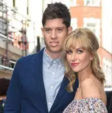 Katherine Kelly with her husband