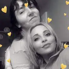 Tara Strong with her sister