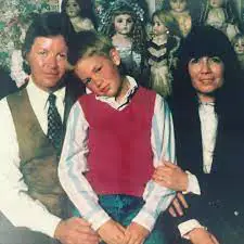 Anne Rice with her ex-husband & son