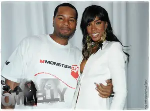 Kelly Rowland with her brother
