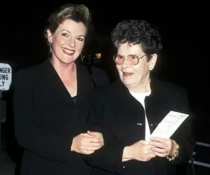 Brenda Blethyn with her sister