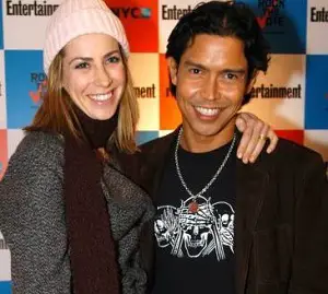 Anthony Ruivivar with his wife