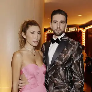 Dichen Lachman with her husband