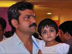 Rajeev Ravi with his daughter