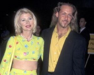 Beth Broderick with her husband Brian