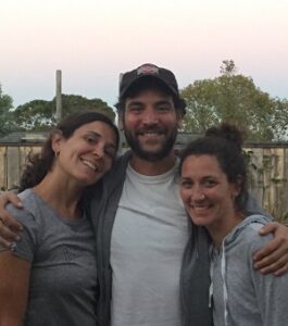 Josh Radnor with his sisters