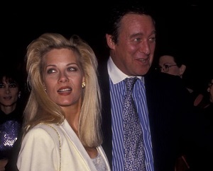 Barbara Niven with her ex-husband David