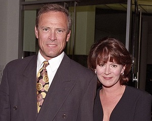 Patricia Richardson with her husband